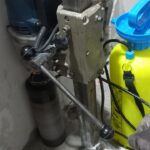 Serviço de perfuração em concreto para instalação de chumbadores e ancoragens estruturais.